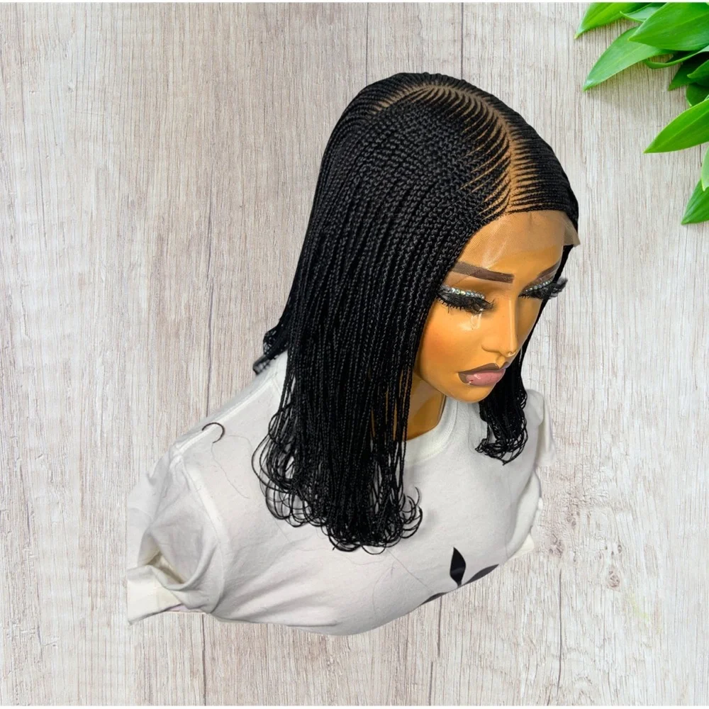 Black Braided Wig